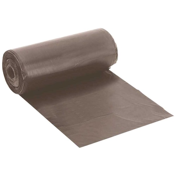 16 Gal. 1 mil 24 in. x 32 in. Black Can Liner, 500PK